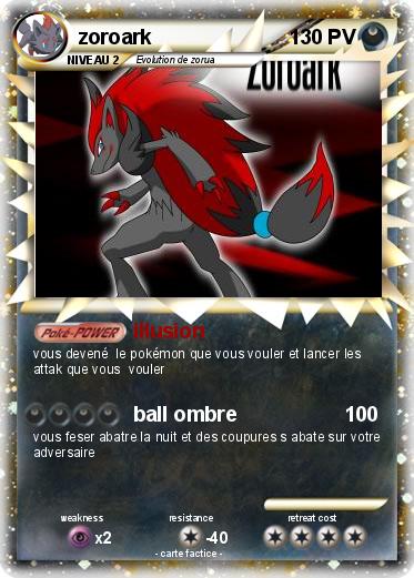 Pokemon zoroark