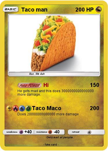 Pokemon Taco man