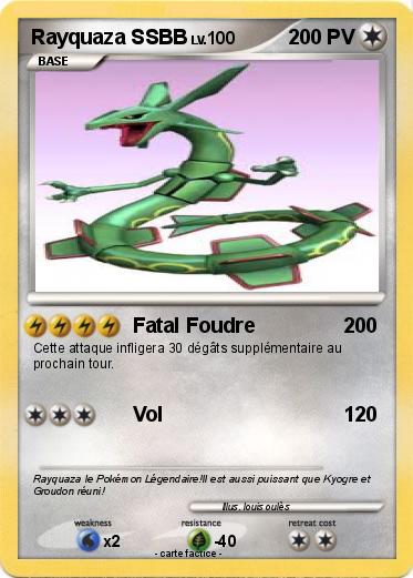 Pokemon Rayquaza SSBB