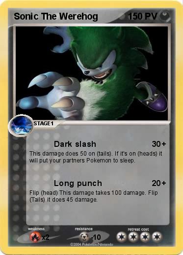 Pokemon Sonic The Werehog