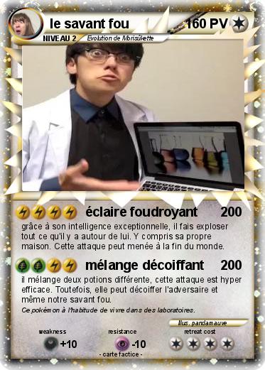 Pokemon le savant fou