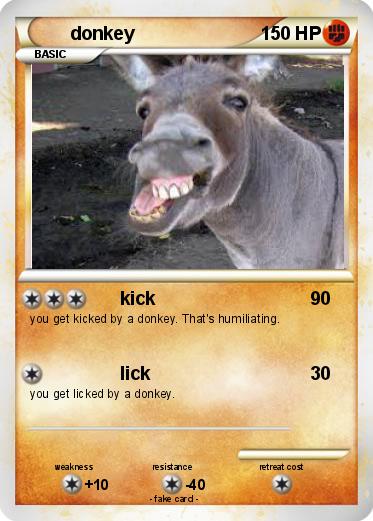 Pokemon donkey