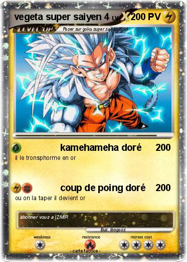 Pokemon vegeta super saiyen 4
