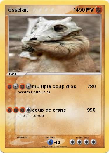 Pokemon osselait                              14
