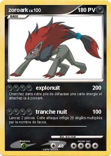Pokemon zoroark