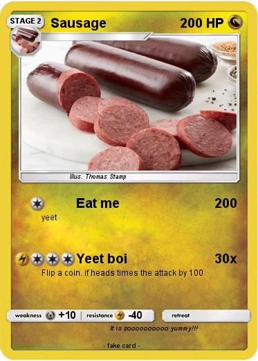Pokemon Sausage