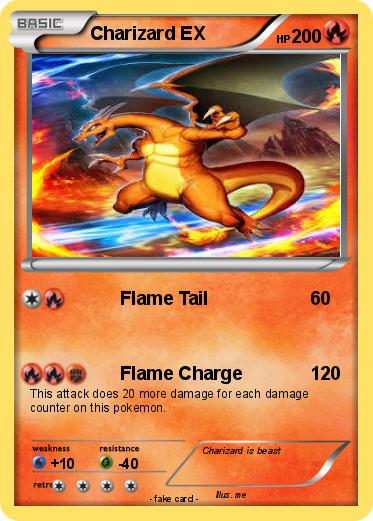 Pokemon Charizard EX