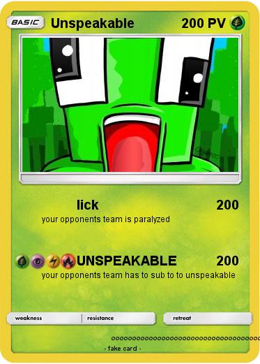 Pokemon Unspeakable