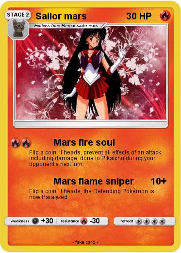 Pokemon Sailor mars