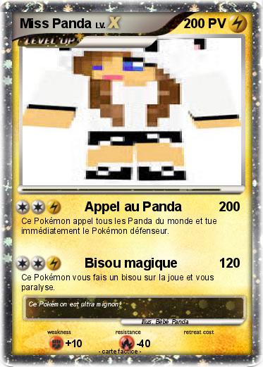 Pokemon Miss Panda
