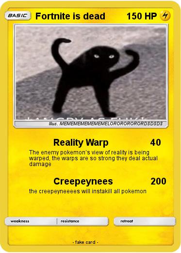Pokemon Fortnite is dead