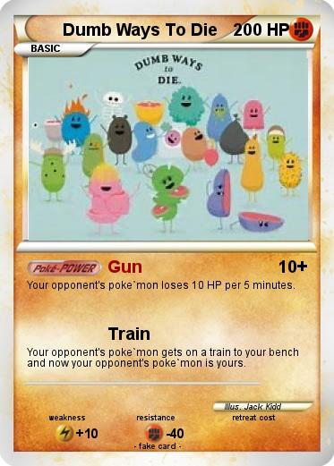 Pokemon Dumb Ways To Die
