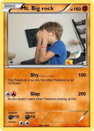 Pokemon Mt. Big rock