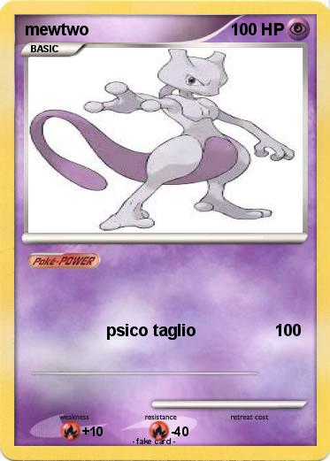 Pokemon mewtwo