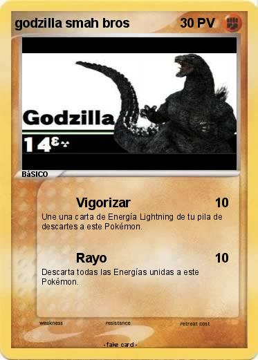 Pokemon godzilla smah bros