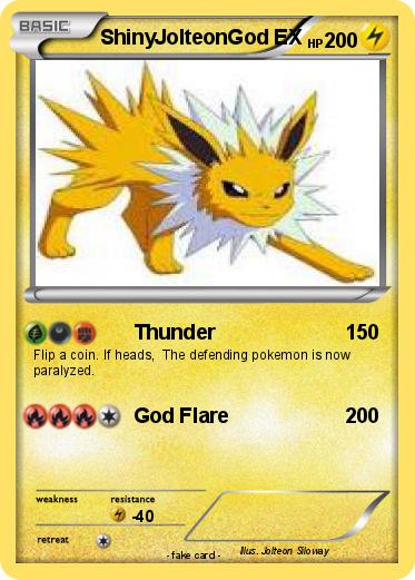Pokemon ShinyJolteonGod EX