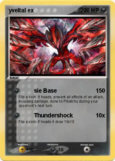 Pokemon yveltal ex