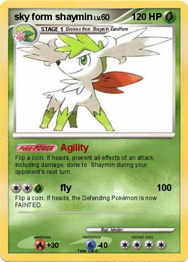 Pokemon sky form shaymin