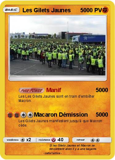 Pokemon Les Gilets Jaunes