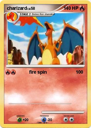 Pokemon charizard