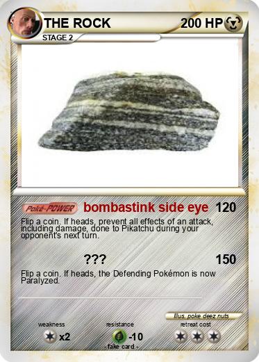 Pokemon THE ROCK