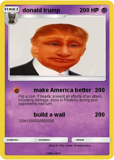 Pokemon donald trump