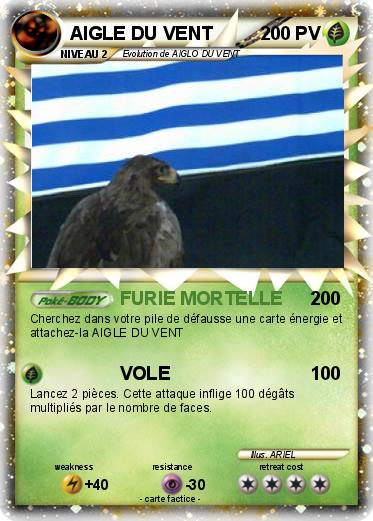 Pokemon AIGLE DU VENT