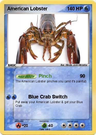 Pokemon American Lobster