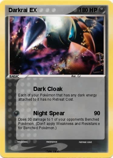 Pokemon Darkrai EX