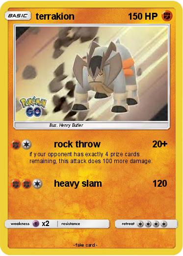 Pokemon terrakion