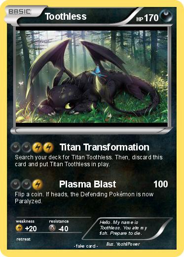 Pokemon Toothless