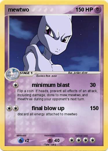 Pokemon mewtwo