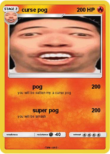 Pokemon curse pog