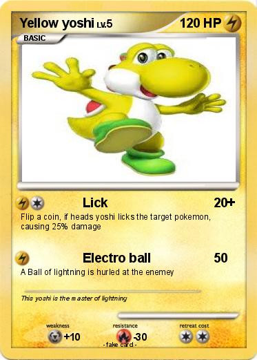 Pokemon Yellow yoshi
