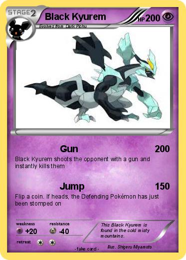 Pokemon Black Kyurem