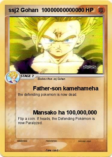 Pokemon ssj2 Gohan  1000000000000