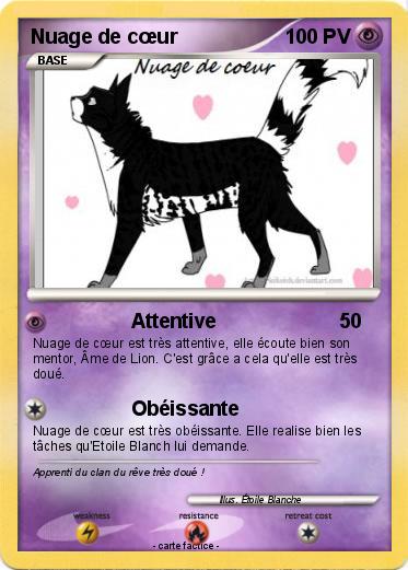 Pokemon Nuage de cœur