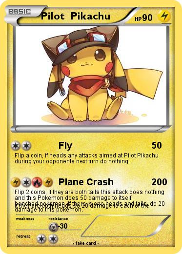 Pokemon Pilot  Pikachu