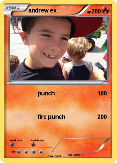 Pokemon andrew ex