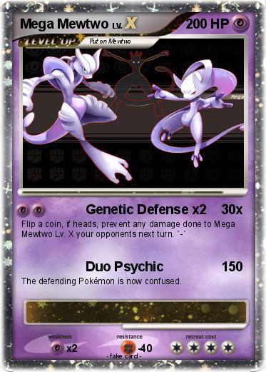 Pokemon Mega Mewtwo