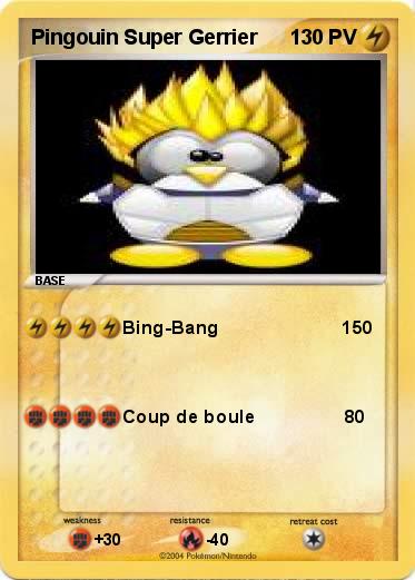 Pokemon Pingouin Super Gerrier