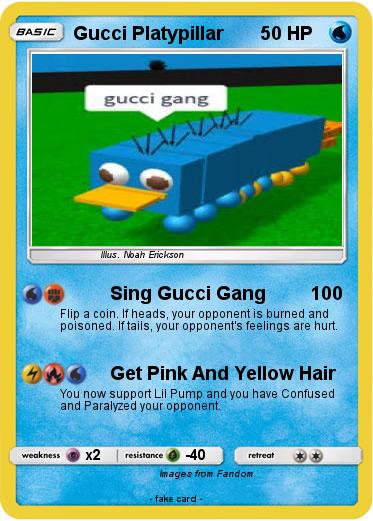 Pokemon Gucci Platypillar