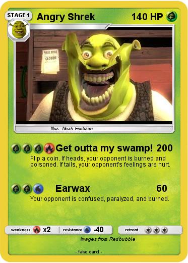 Pokemon Angry Shrek