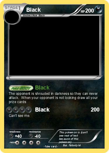 Pokemon Black