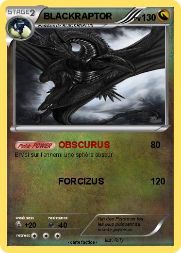 Pokemon BLACKRAPTOR