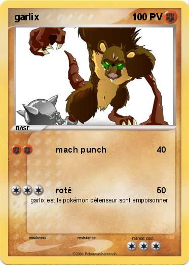 Pokemon garlix