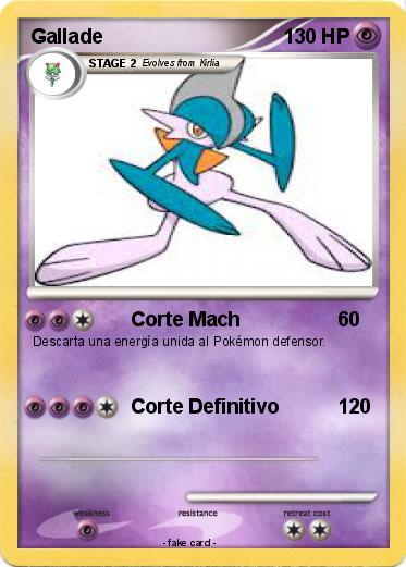 Pokemon Gallade