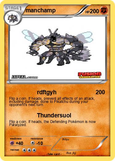 Pokemon manchamp