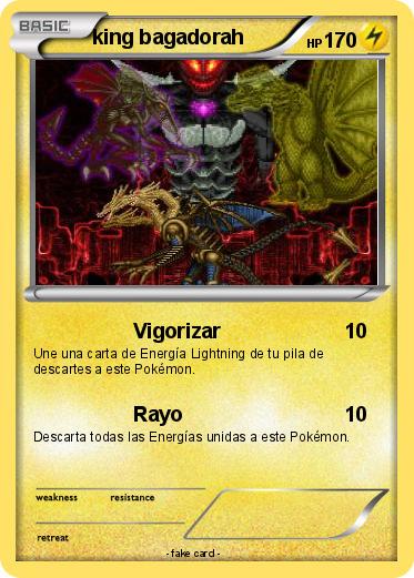 Pokemon king bagadorah