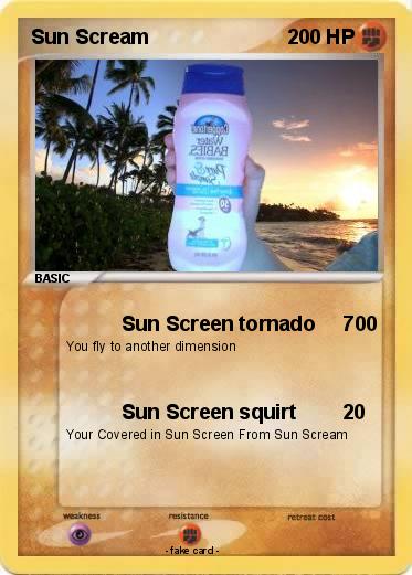 Pokemon Sun Scream
